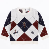 Argyle Baby Sweater