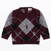 Argyle Baby Sweater
