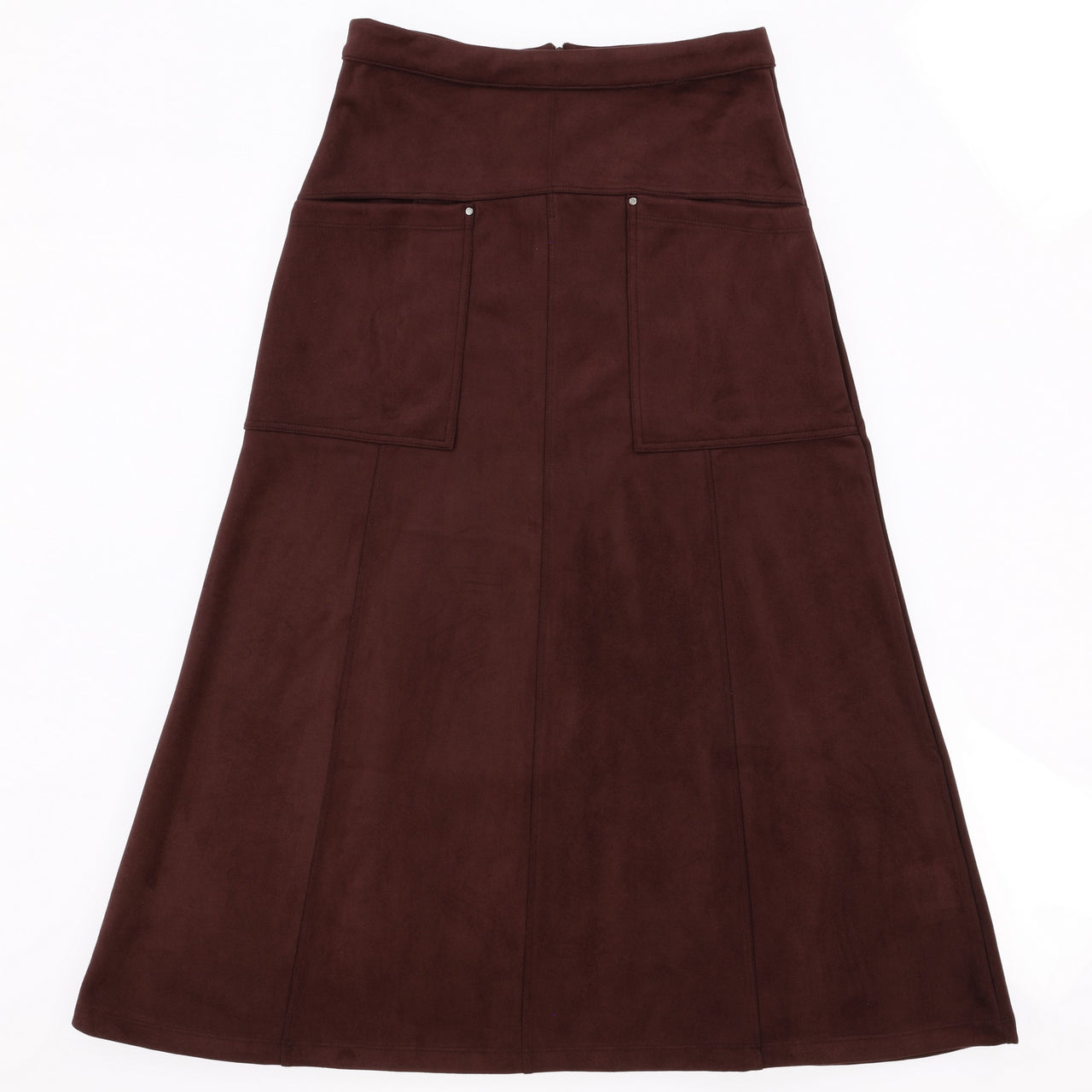 Suede Pocket Skirt