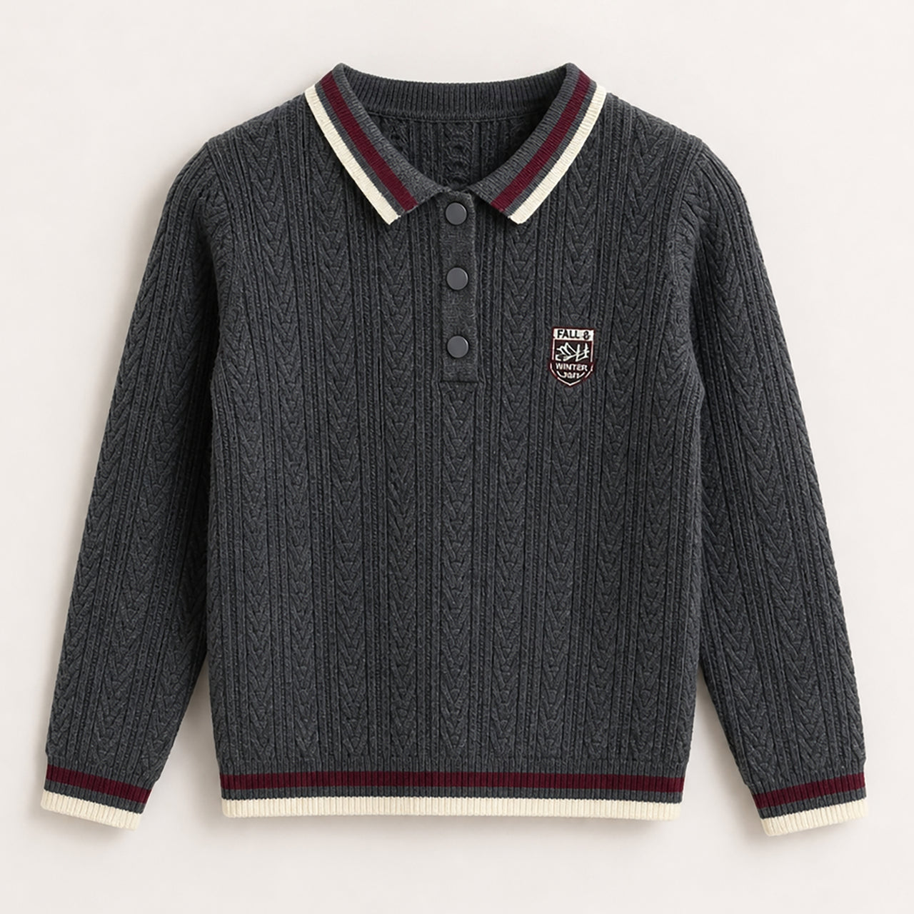 Leo Knit Collar Shirt