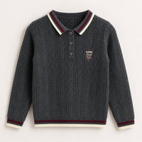 Leo Knit Collar Shirt