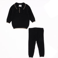 Collared Baby Set