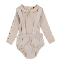 Rib Baby Romper Set