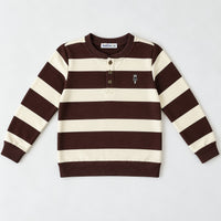 French Terry Striped Shirt