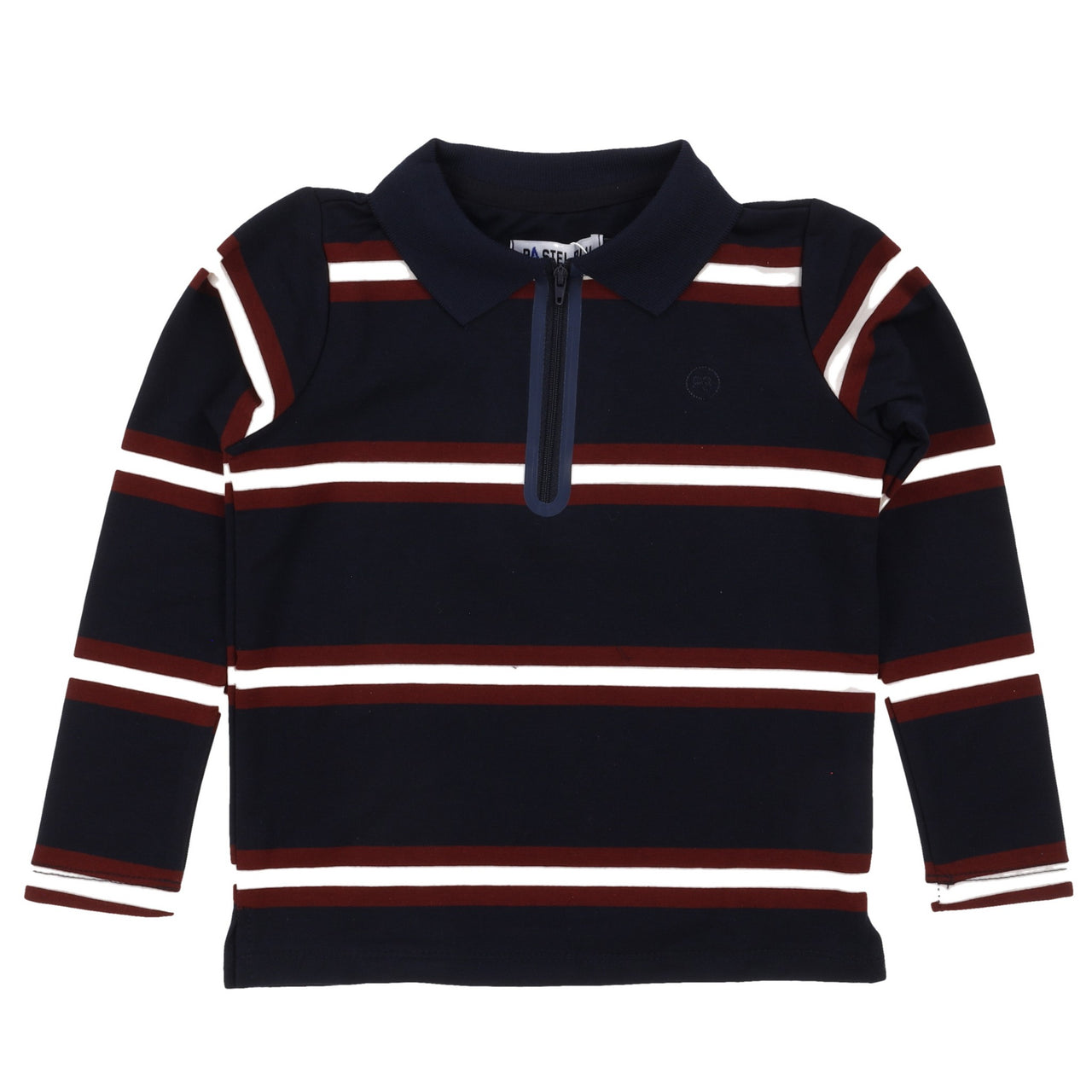 Striped French Polo