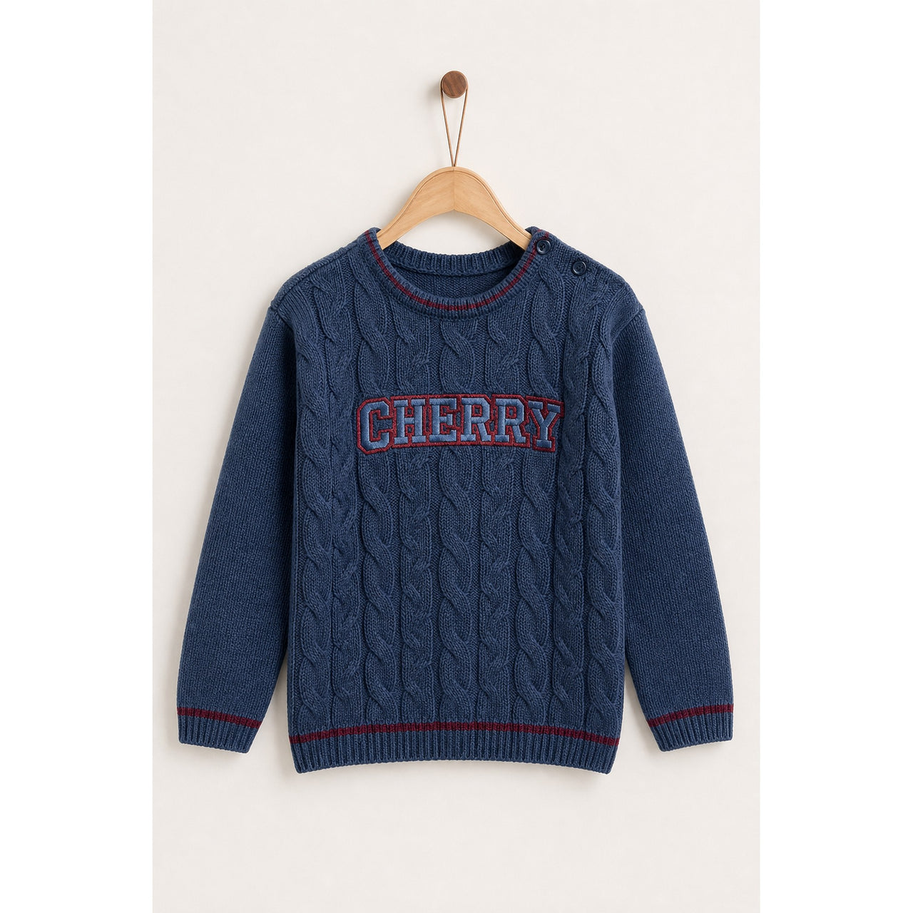 Baby Boy Cherry Sweater