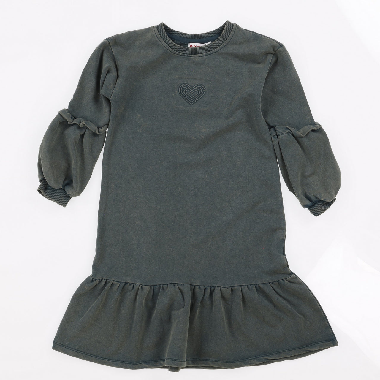Ruffle Sleeves Dress