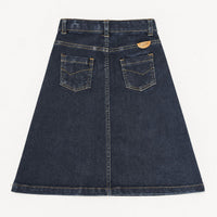 Straight Jean Skirt
