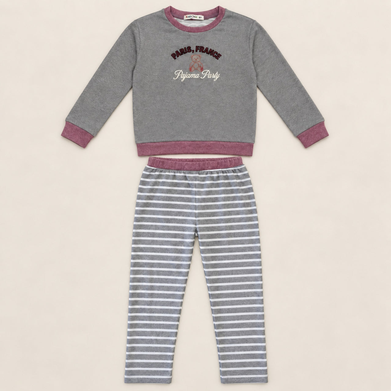 Striped PJ Set
