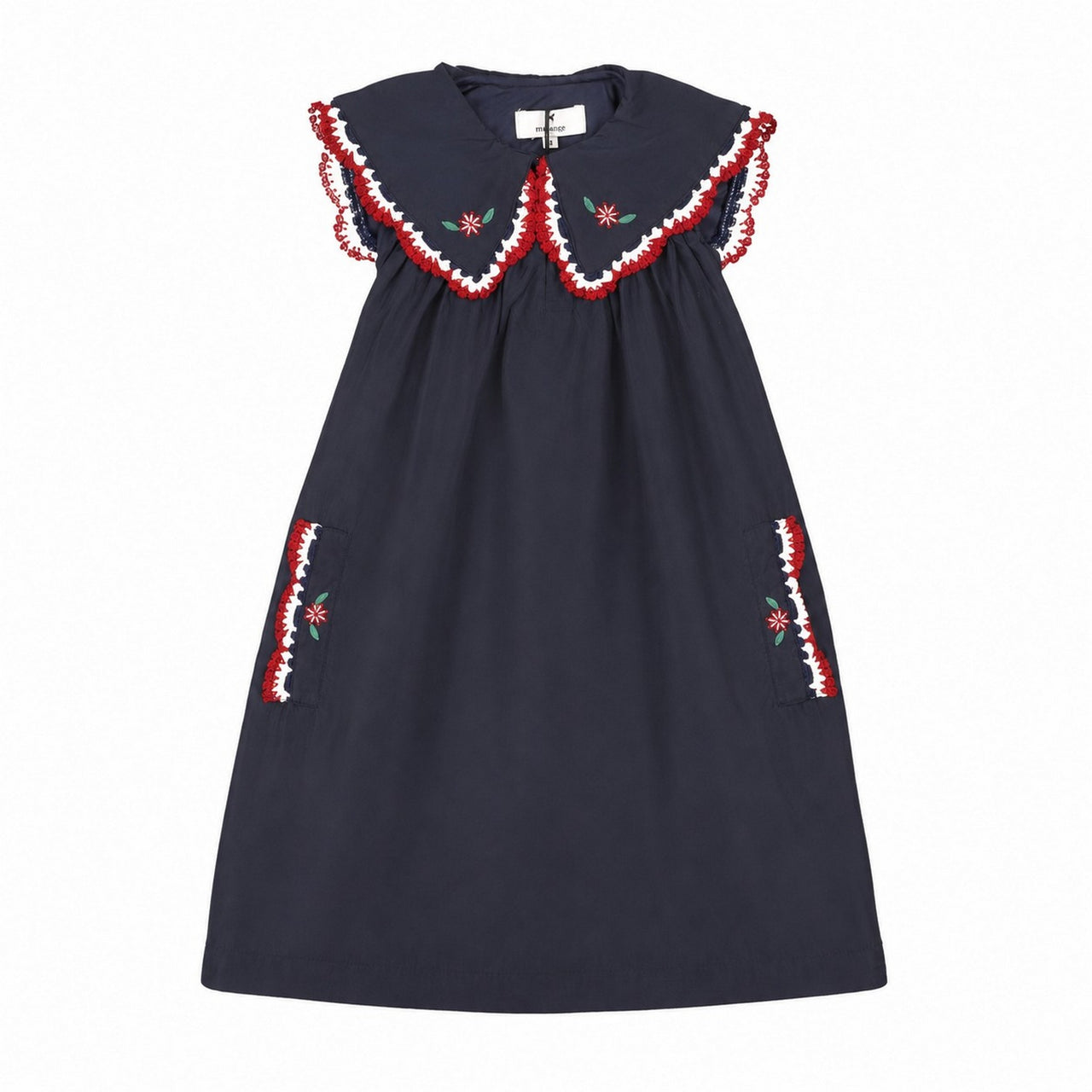 Melange Sailor Collar Jumper