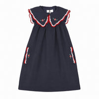 Melange Sailor Collar Jumper