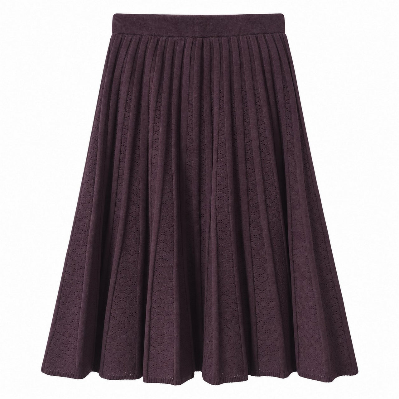 Melange Knit Skirt