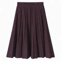 Melange Knit Skirt