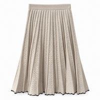 Melange Knit Skirt