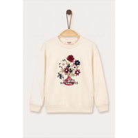 Melange Flowers Sweatshirt