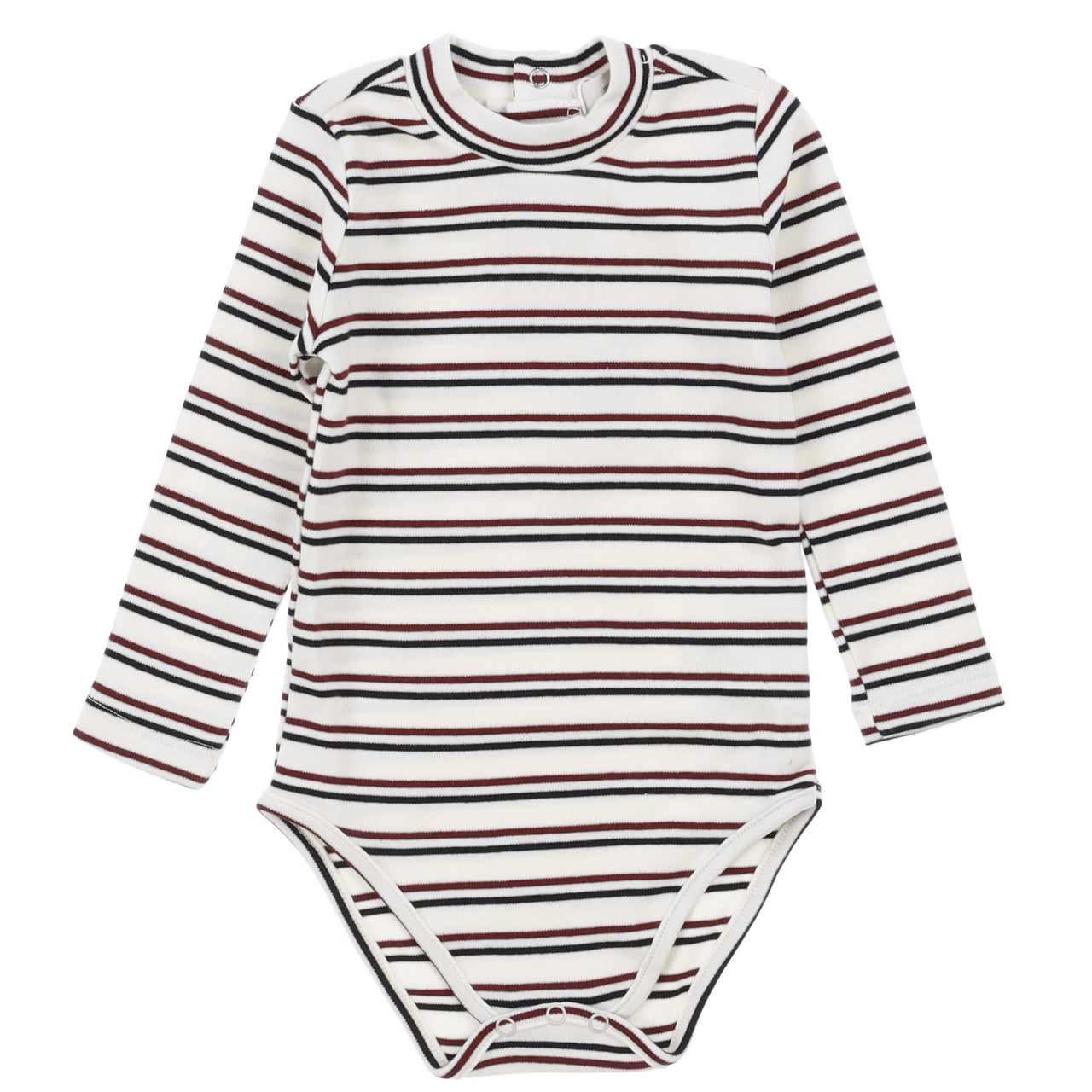 Melange Striped Onesie