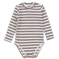 Melange Striped Onesie