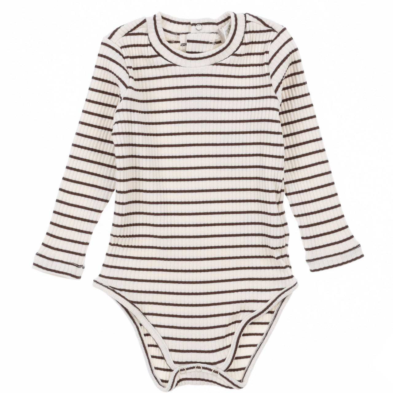 Melange Striped Onesie