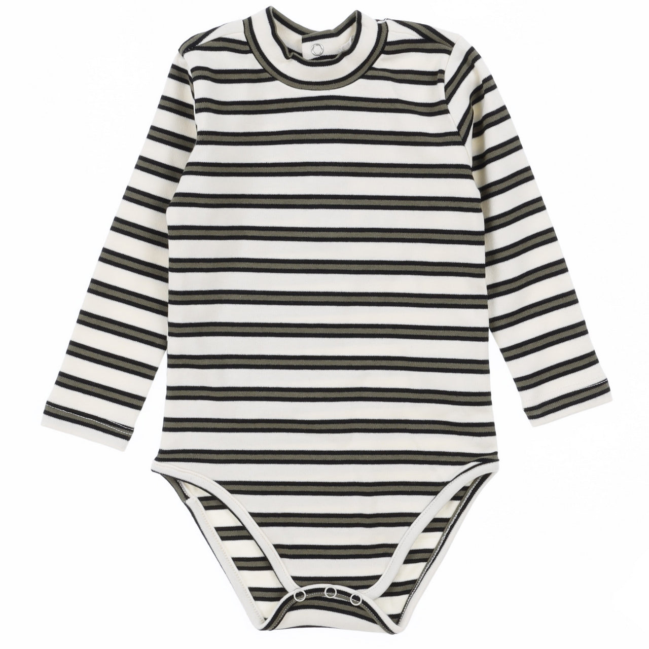 Melange Striped Onesie