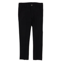 Melange Wool Black Pants