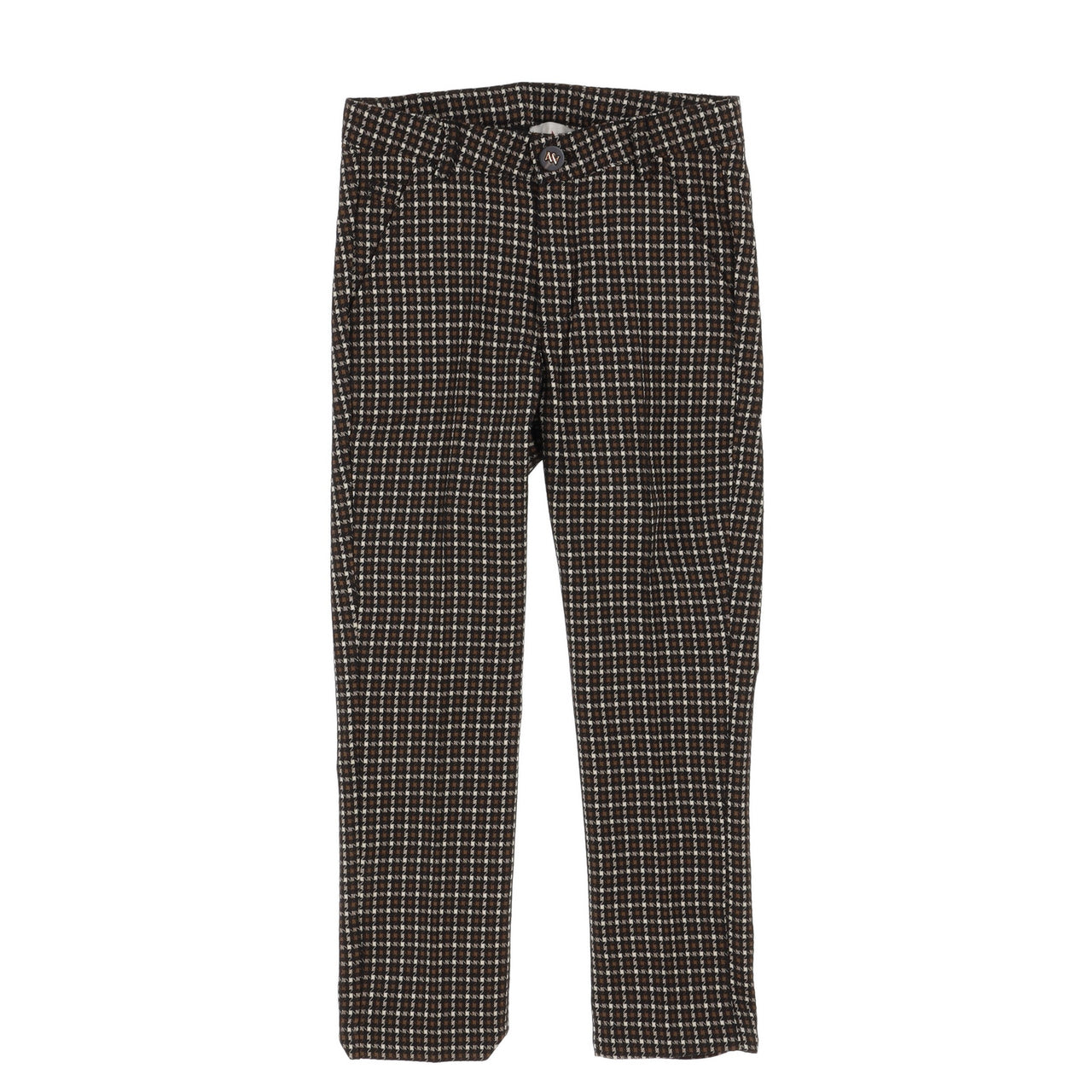 Melange Checkered Pants