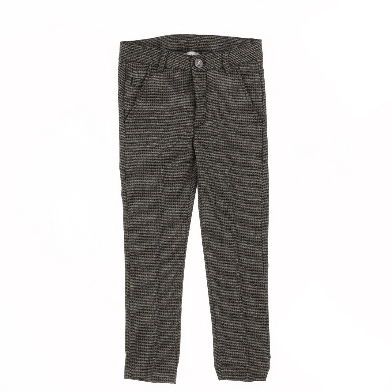 Melange Checkered Pants