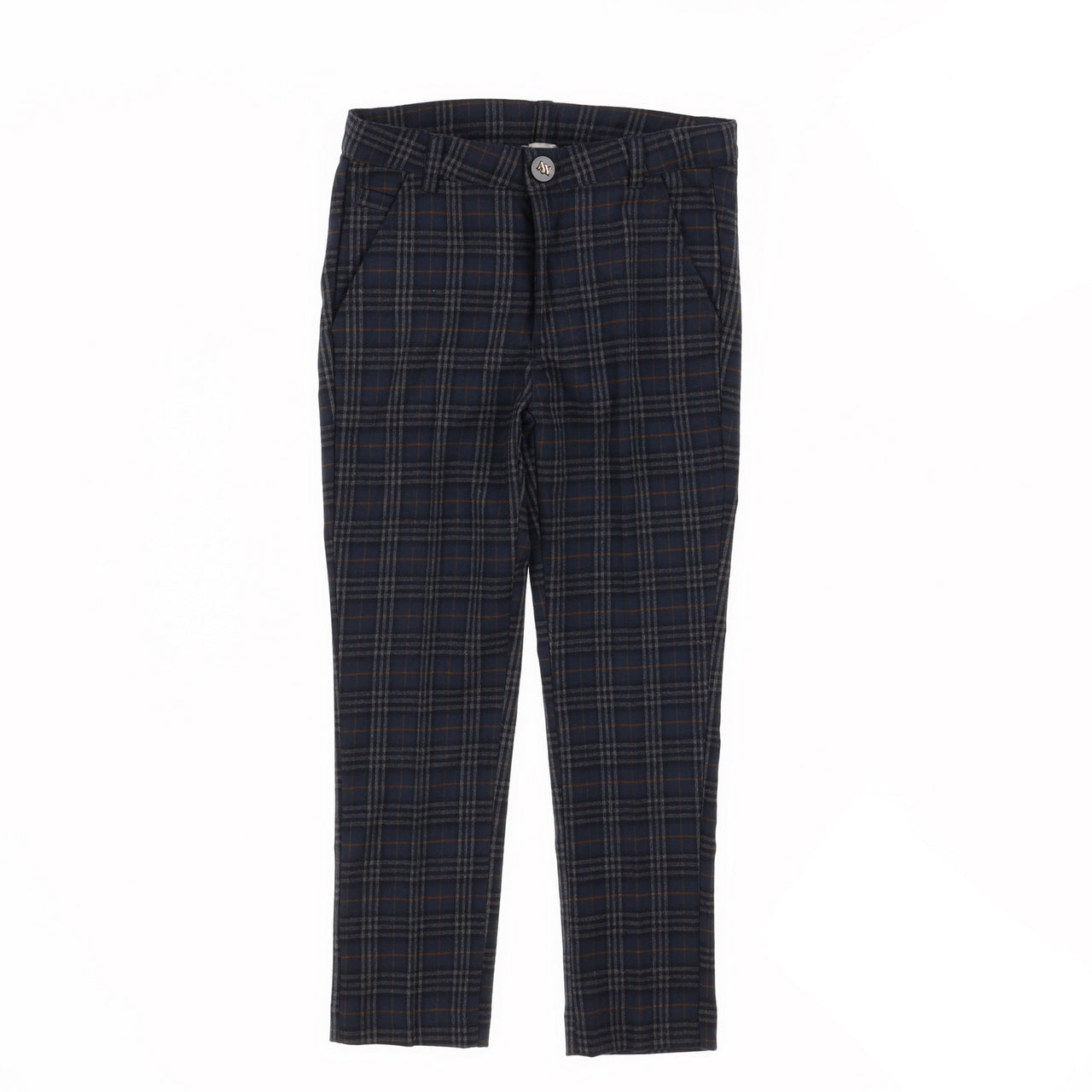 Melange Checkered Pants
