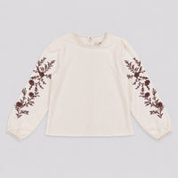 Melange Floral EMB Shirt
