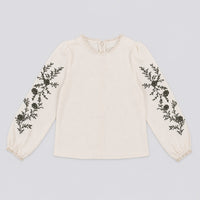 Melange Floral EMB Shirt