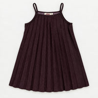 Melange Pleated Jumper