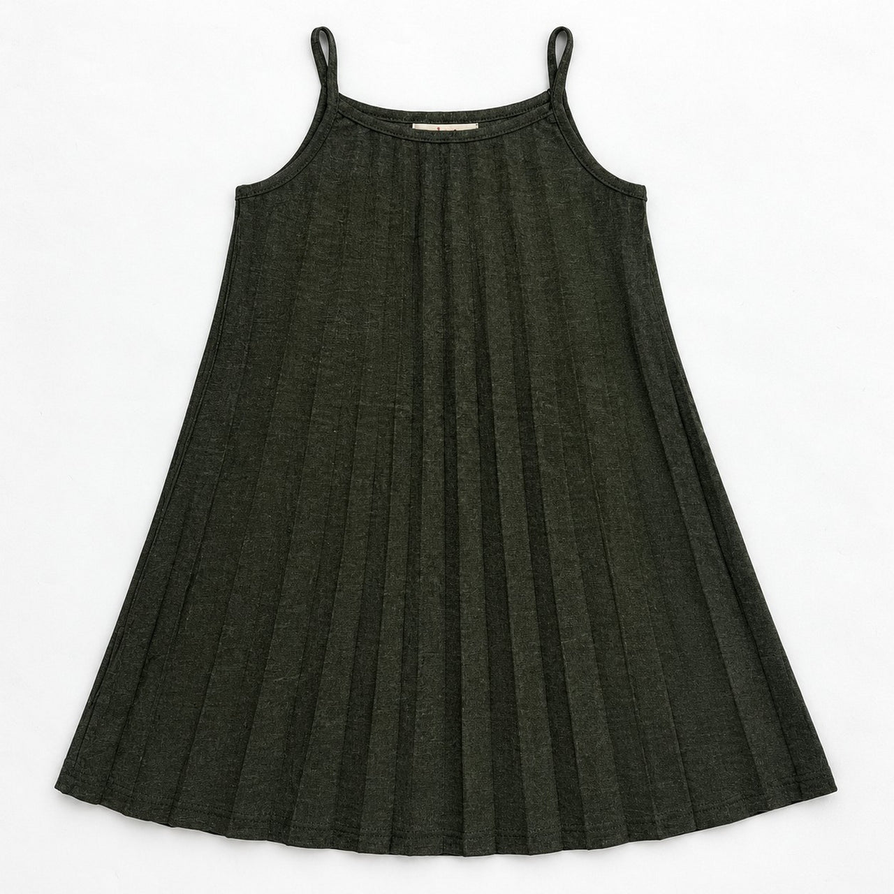 Melange Pleated Jumper