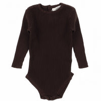 Melange Knit Rib Onesie