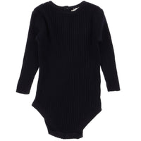 Melange Knit Rib Onesie