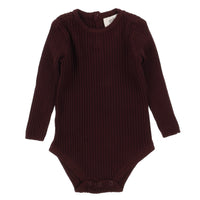 Melange Knit Rib Onesie