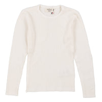Melange Basic Rib Knit Top