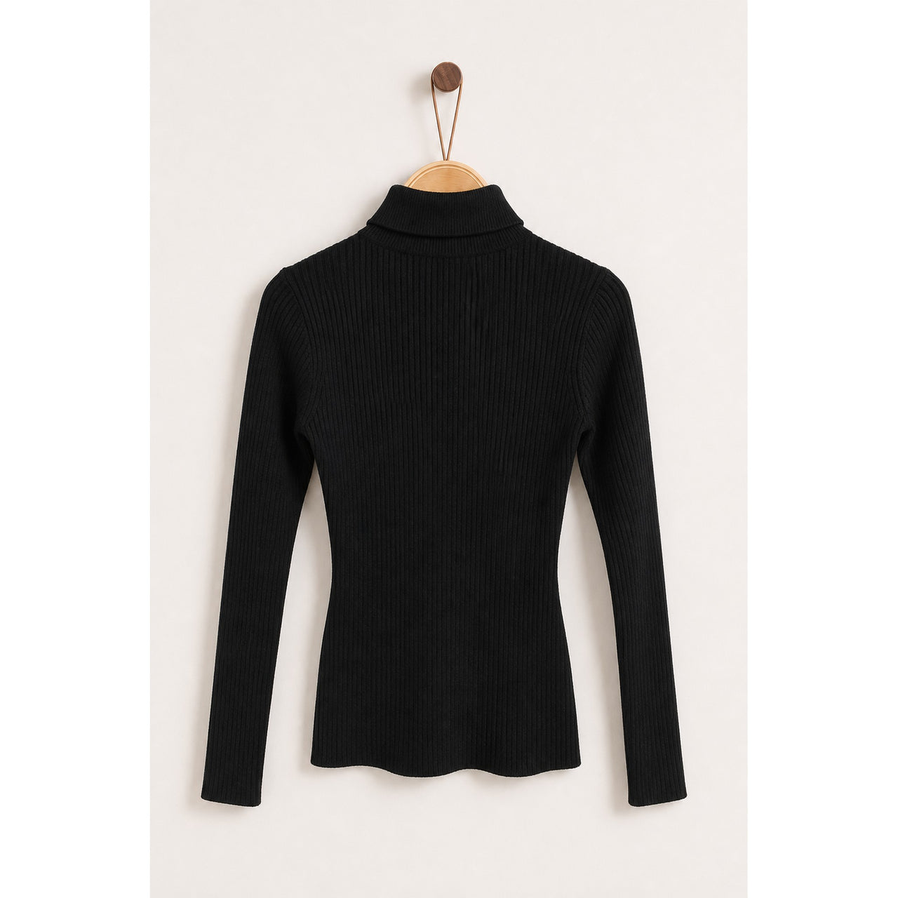 Melange Basic Knit Turtleneck