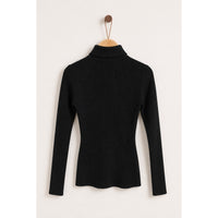 Melange Basic Knit Turtleneck