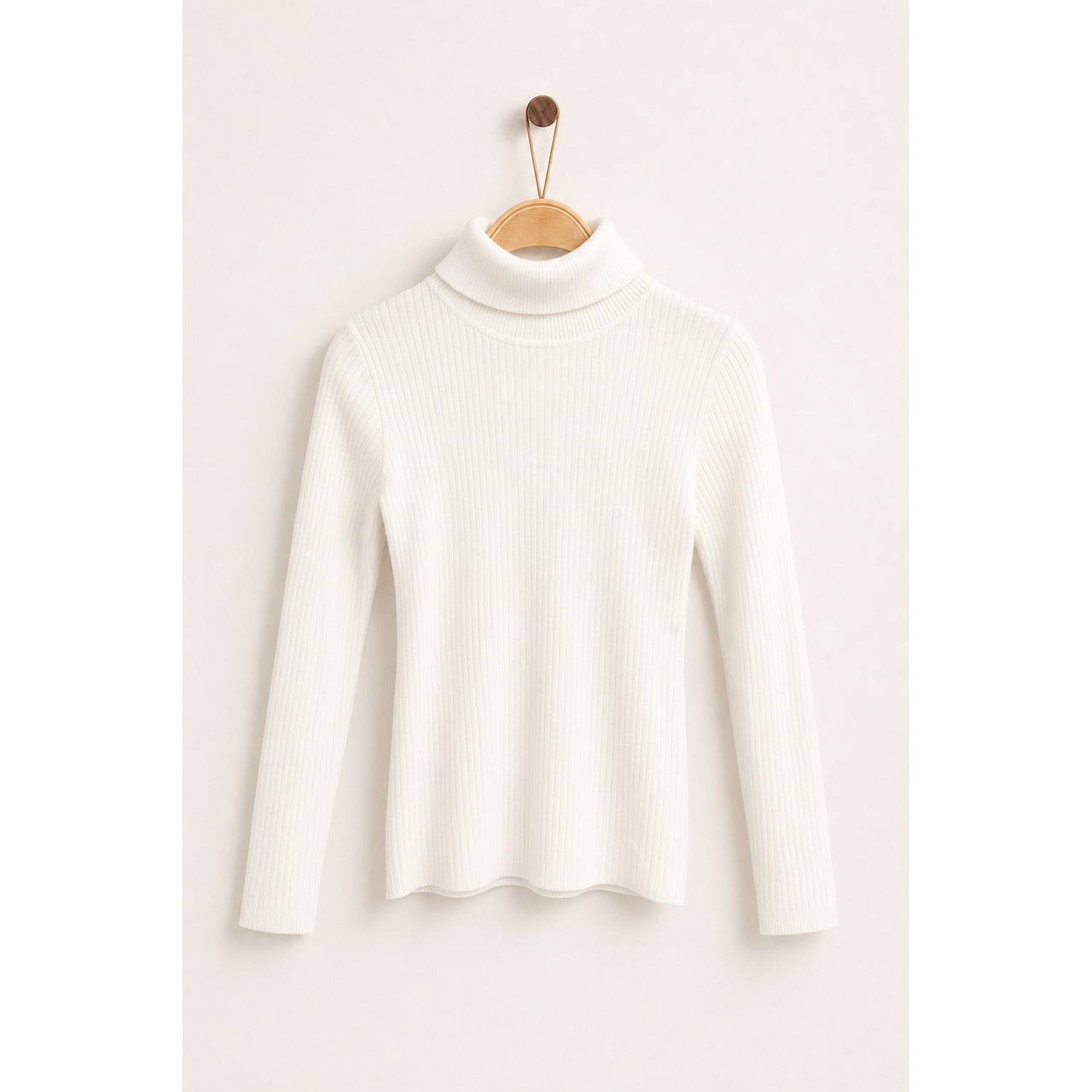 Melange Basic Knit Turtleneck
