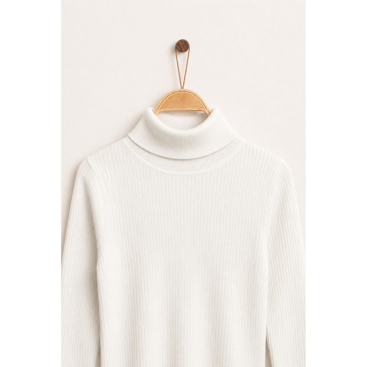 Melange Basic Knit Turtleneck