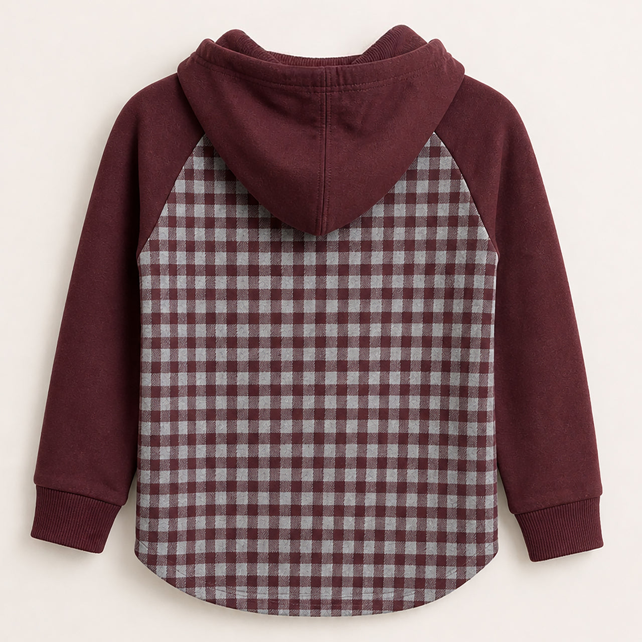 Checkered Hoodie Shirt