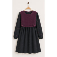 Vest Bow Tie Dress