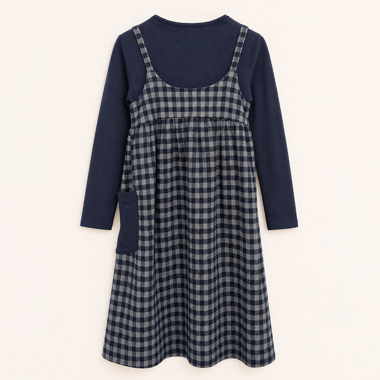 Checkered Jumper Set