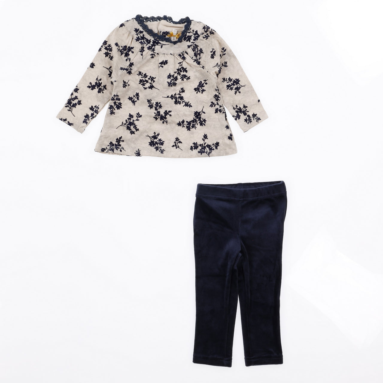 Eleanor Velvet Flowers Set