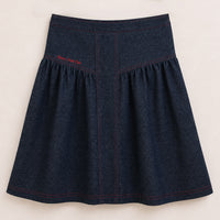 Triangle Yoke Seam Skirt