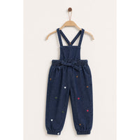 Melange Baby Girl Jeans Overall