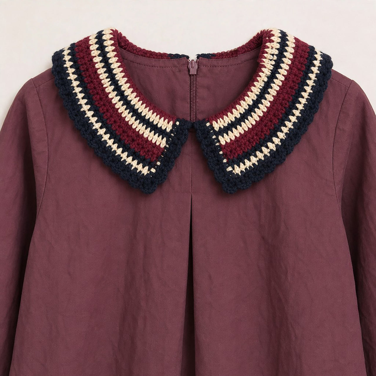Crochet Collar Dress