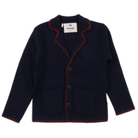 Melange Crochet Blazer