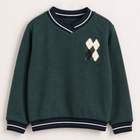 Melange Diamond Sweatshirt