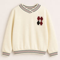 Melange Diamond Sweatshirt