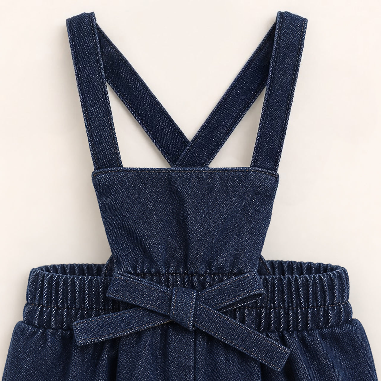 Melange Denim Overall